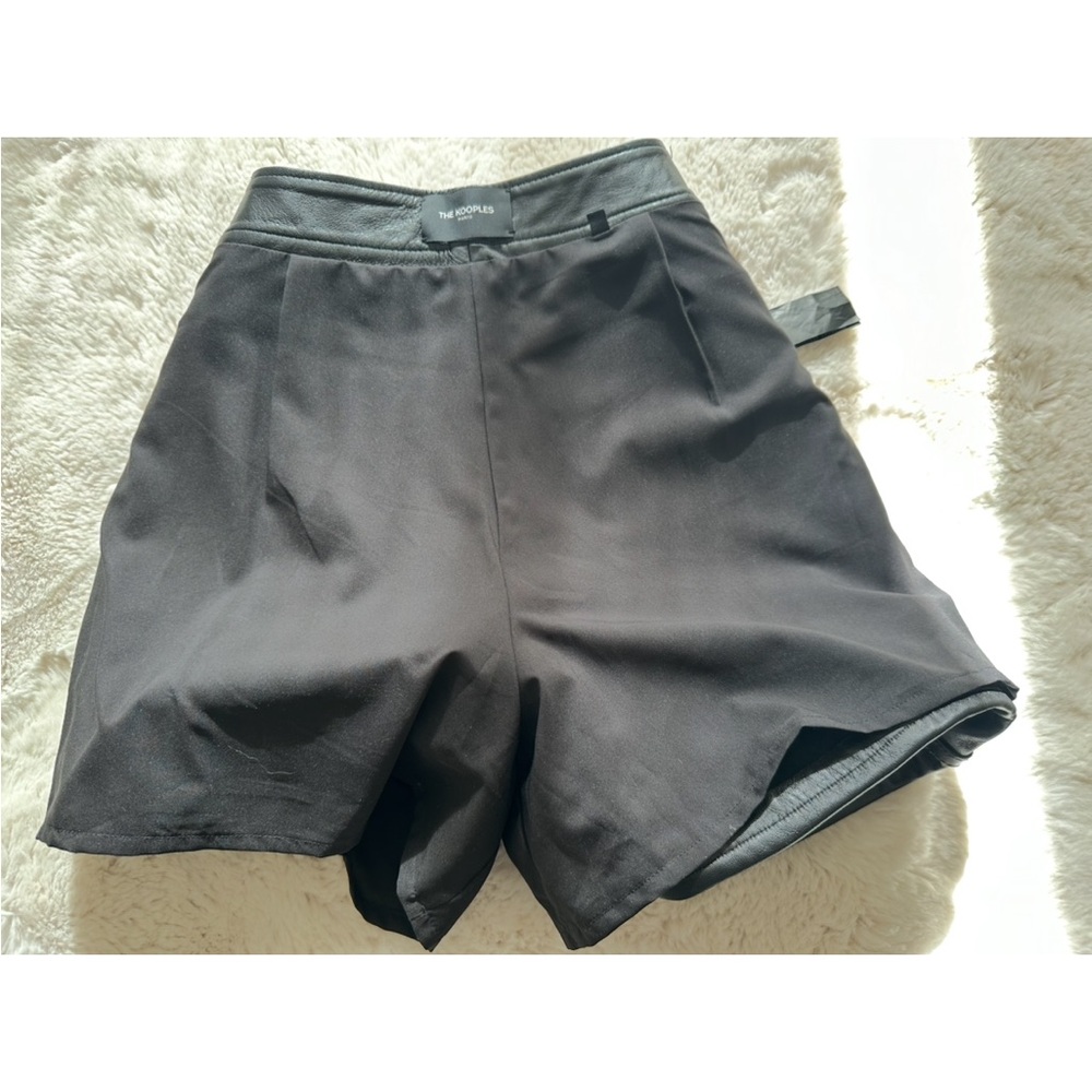 THE KOOPLES Paris Lambskin Shorts. Size: 1 🖤 - Picture 11 of 16